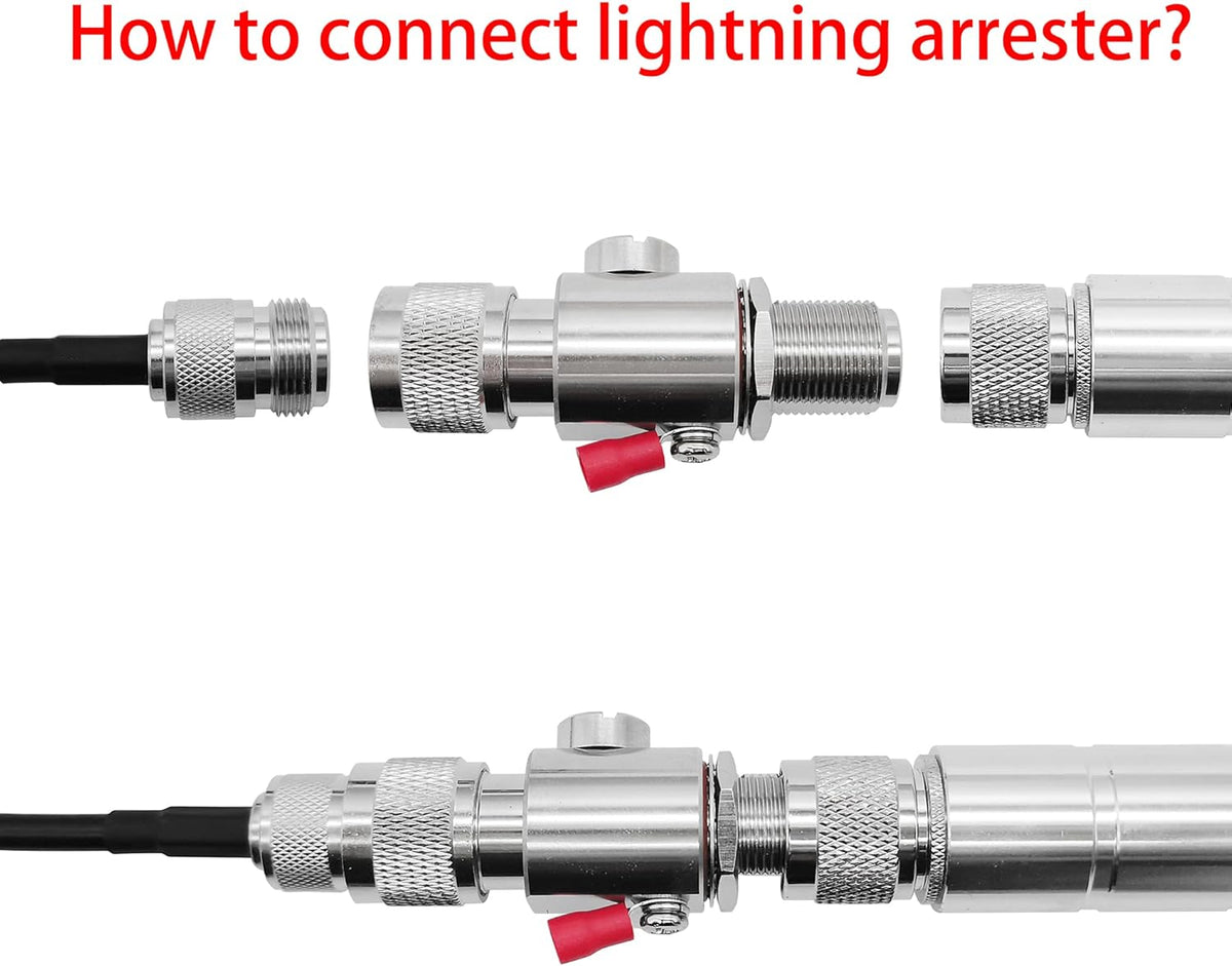 12dBi LoRa Gateway Antenna with 3.3ft N-Female to SMA-Male Extension Cable H1936