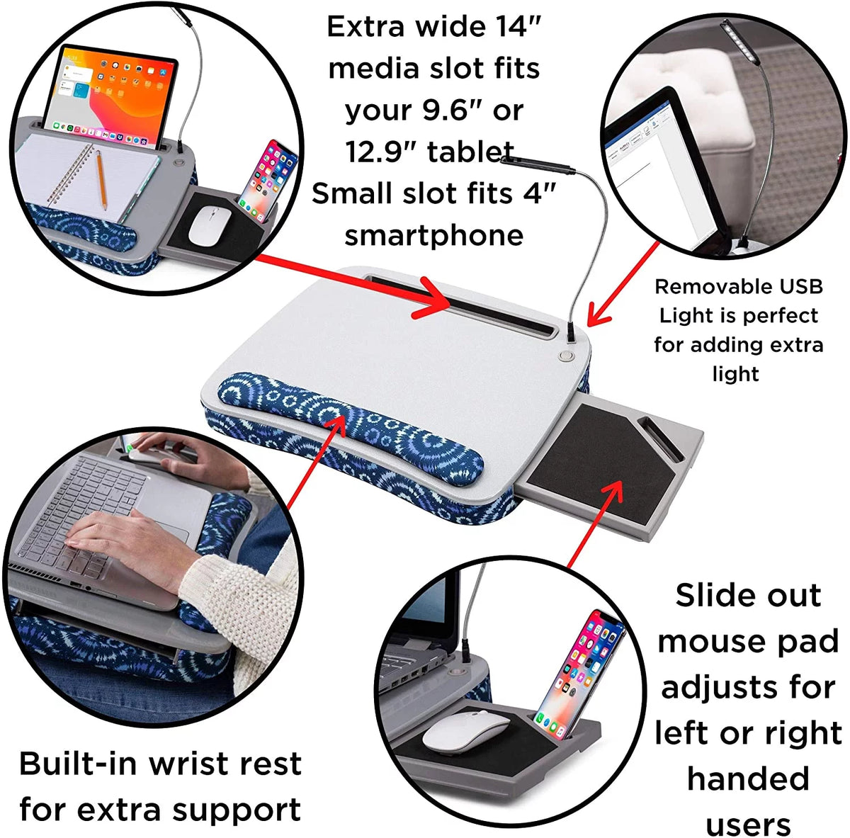 Memory Foam Lap Desk I493