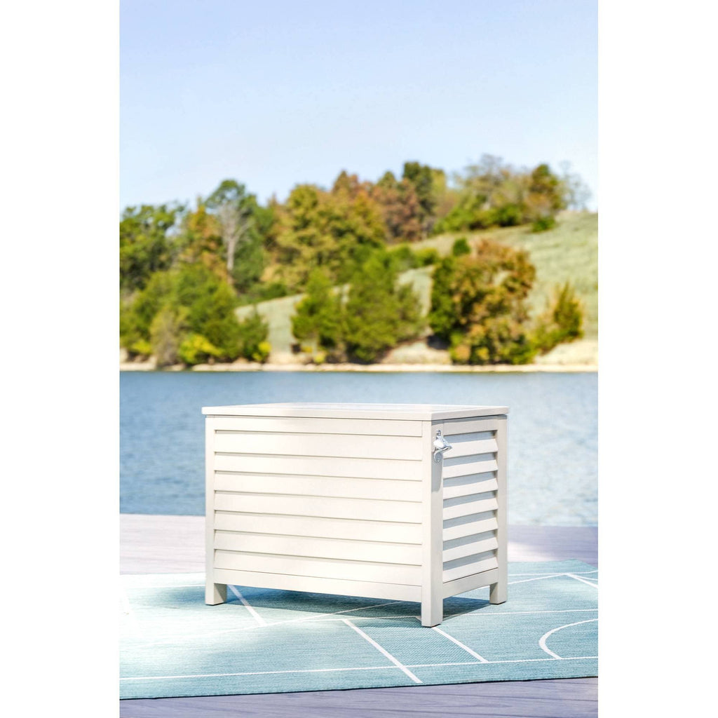 White Acacia Wood Cooler Q225