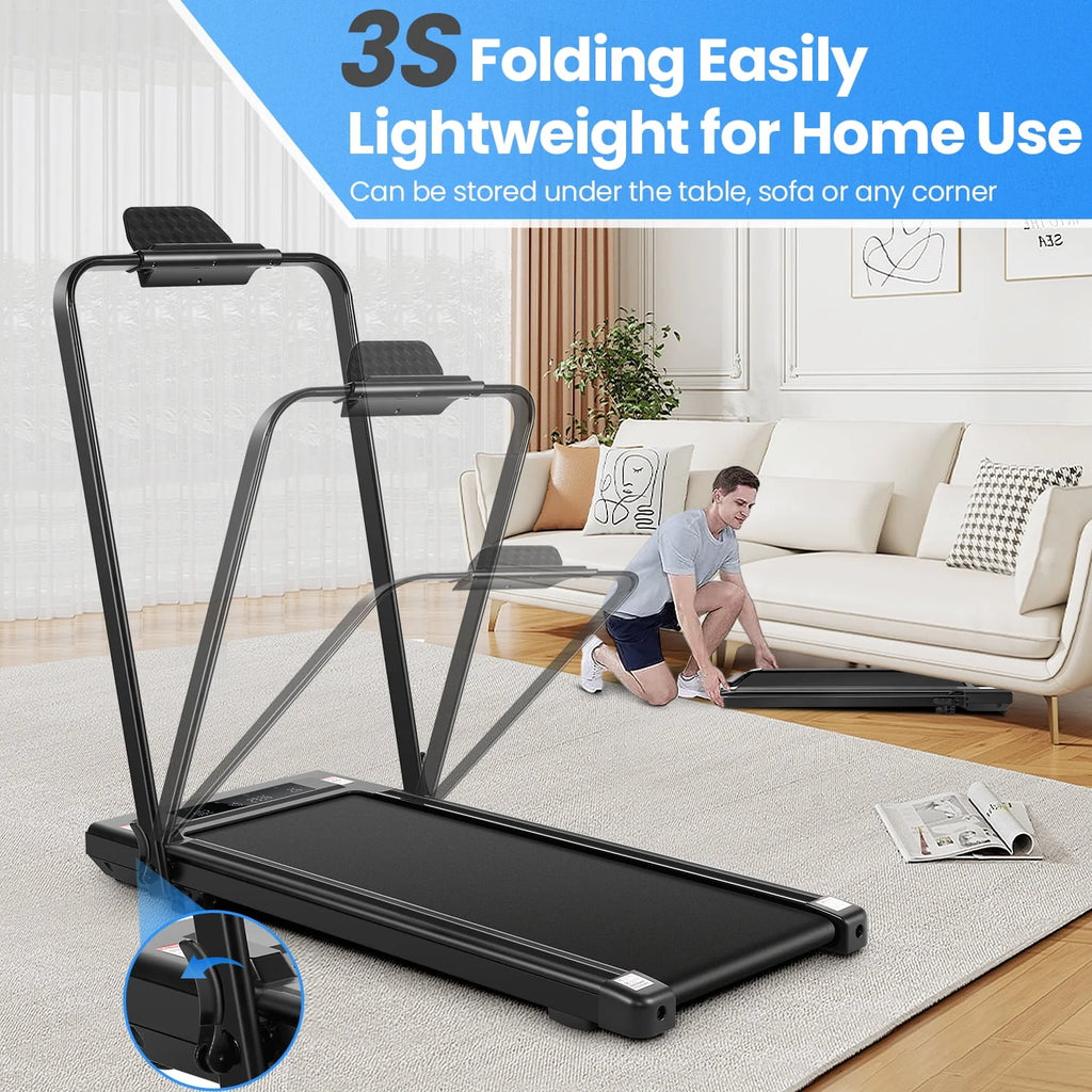 4 in 1 Under Desk Treadmill 2.5HP Black K371