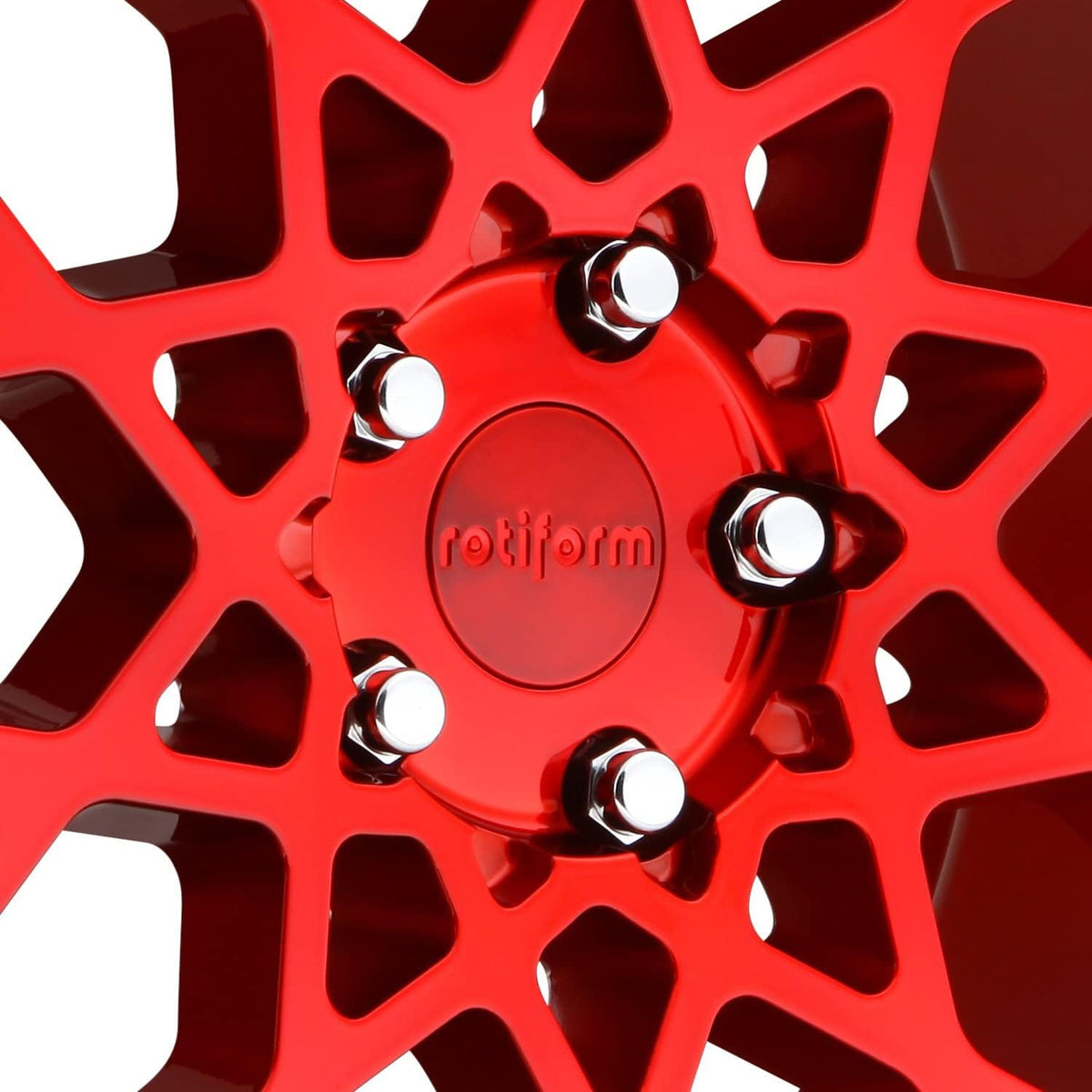 19x8.5 5x112 Candy Red Wheel Rim D9143