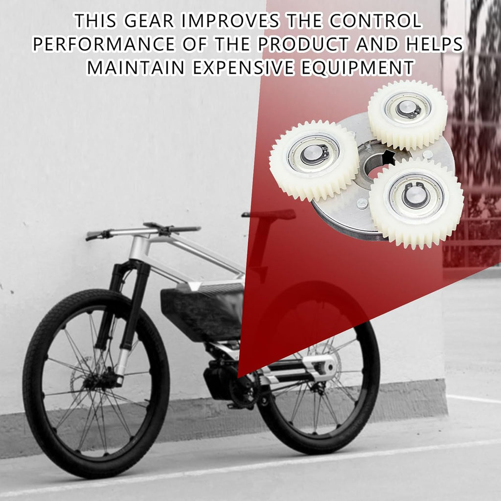 3pcs 36 Teeth Nylon Gear Set for Electric Bike Motor G55169