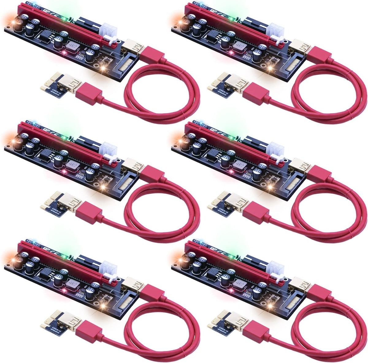 PCIe Riser Adapter Card Pack of 2 L821