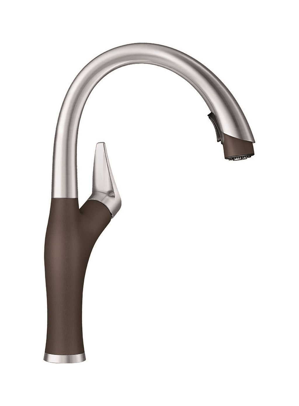 Cafe Brown Pull Down Kitchen Faucet E646