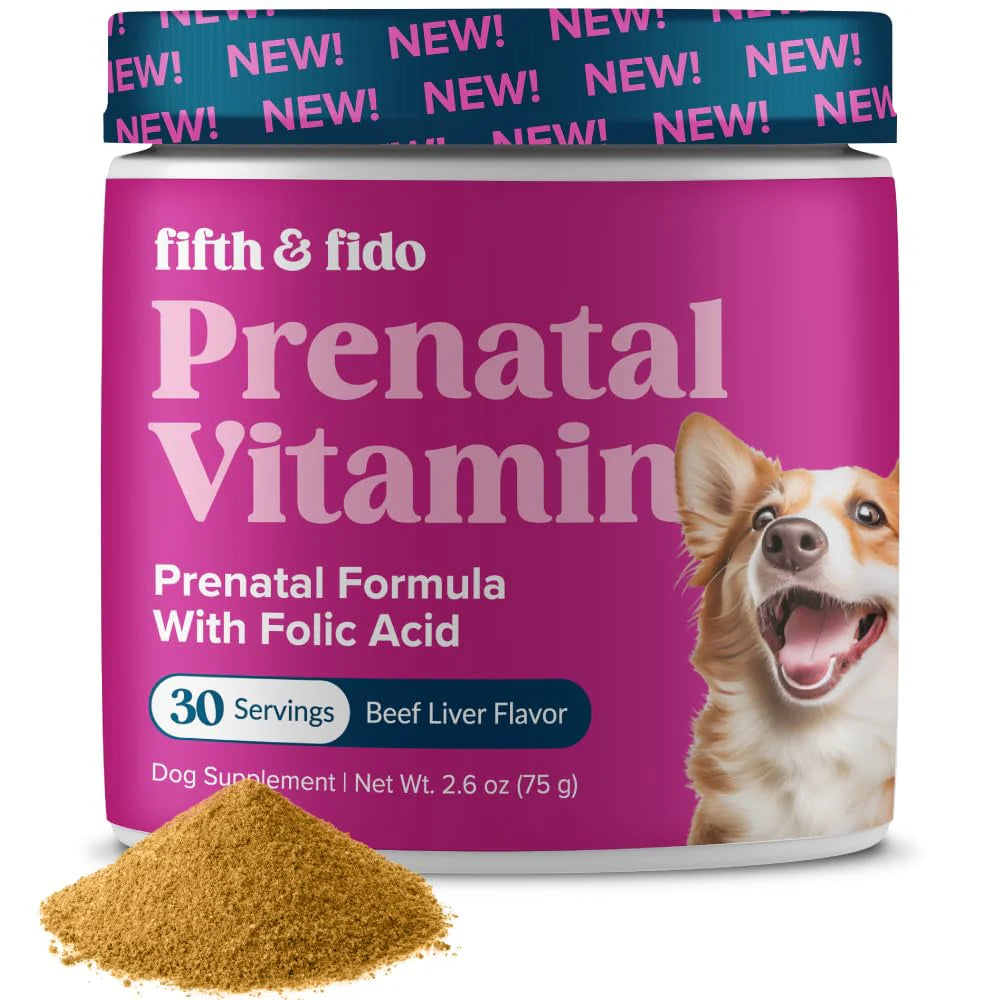 Prenatal Vitamins for Dogs with Iron, D3 and Folic Acid Z842