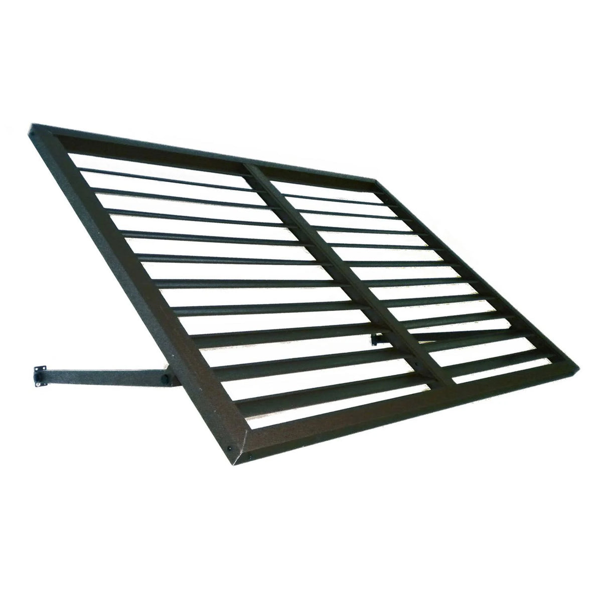 Metal Shutter Awning Pewter Z93980