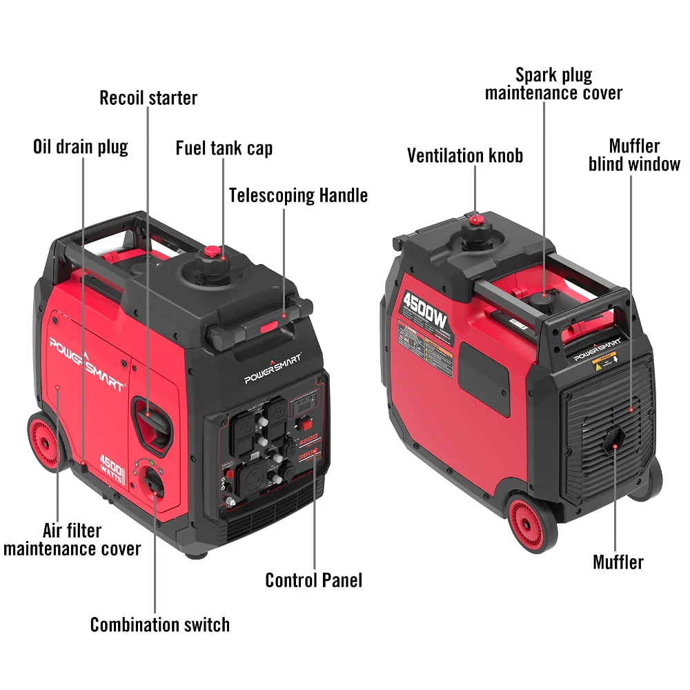 4500W Inverter Generator G394042