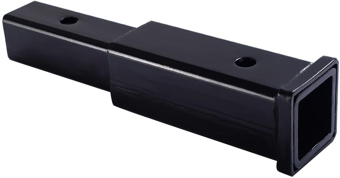 8” Auto and RV Hitch Extension with 2” Receiver, 500 lb Load Capacity, Pack of 2 Q650951