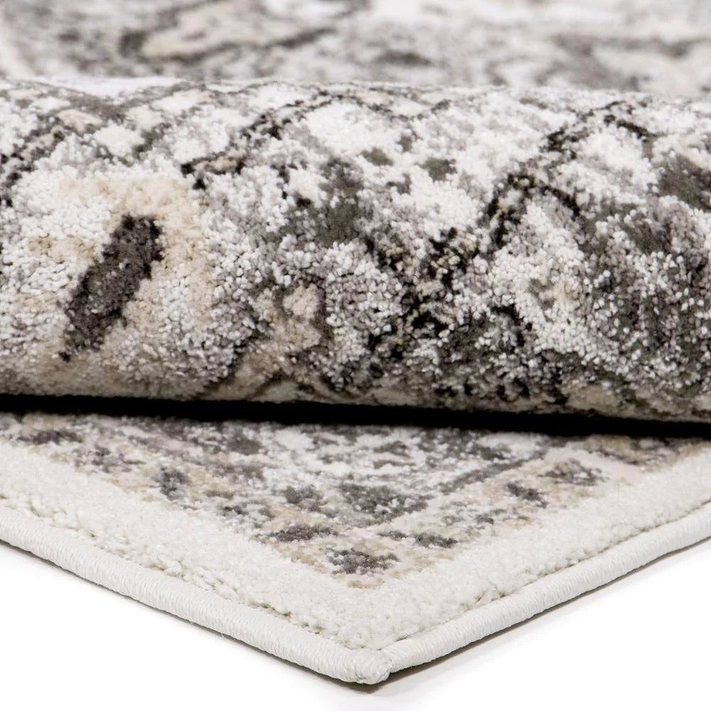 Natural Floral Area Rug G297