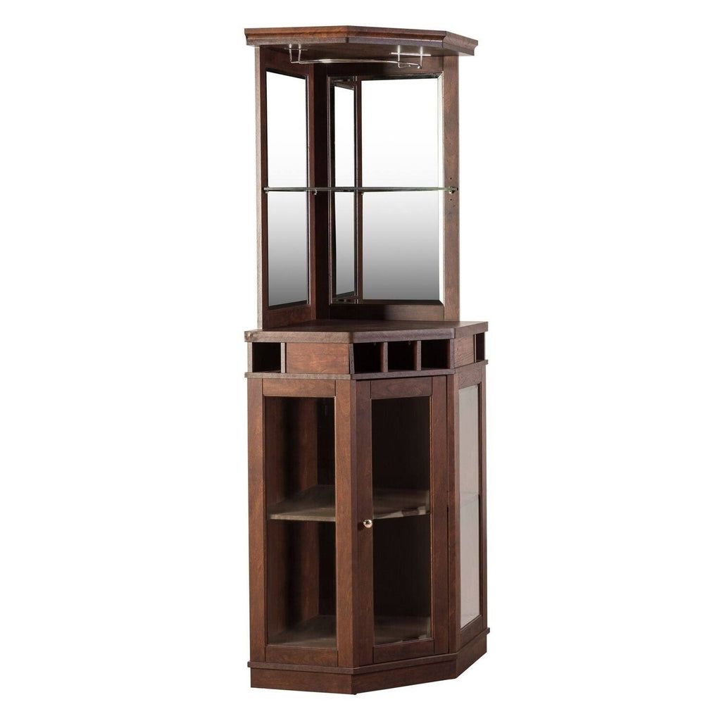 Corner Bar Unit Charcoal S819