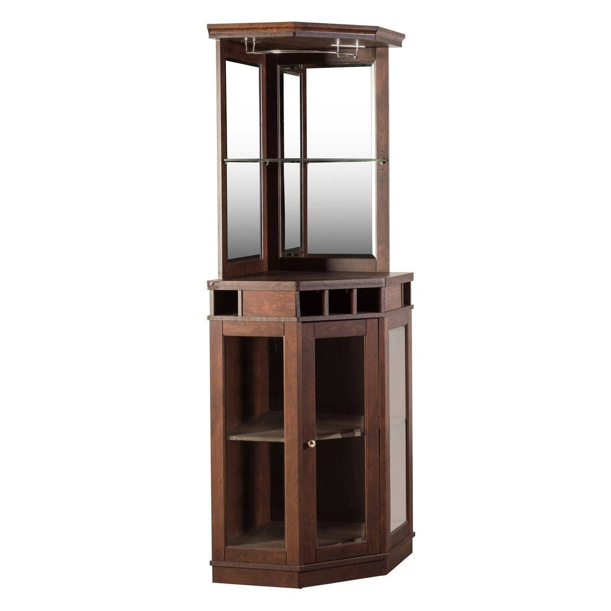 Corner Bar Unit Charcoal S819
