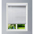 White Faux Wood Blinds S8326