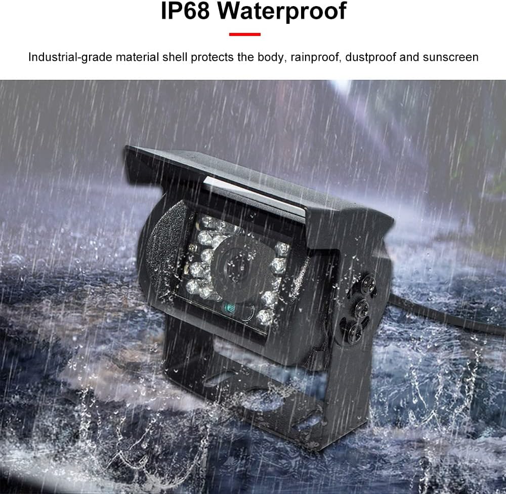 7 Inch 1080P Waterproof Rear View Camera with Monitor Kit C162215