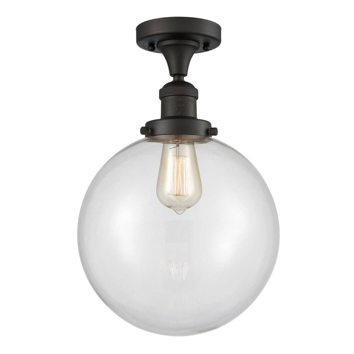 Oil Rubbed Bronze Semi-Flush Mount Light G26071