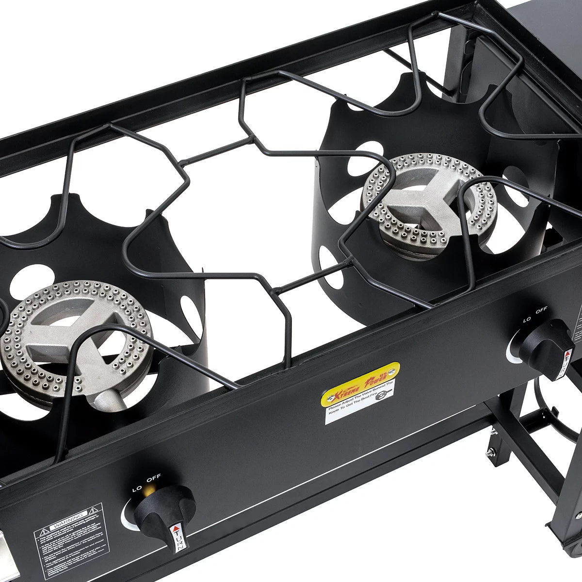 Outdoor Camping Propane Double Burner Stove U84715