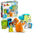 Recycling Truck Building Toy Set with 3 Sorting Bins H73973