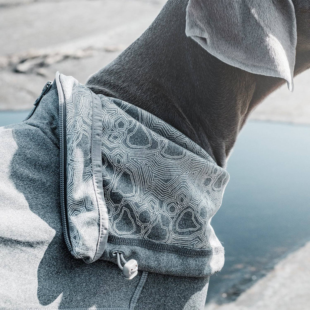 Carbon Grey Dog Body Warmer L171