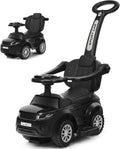 3 in 1 Ride on Push Car with Horn Music Light Pink Y58015
