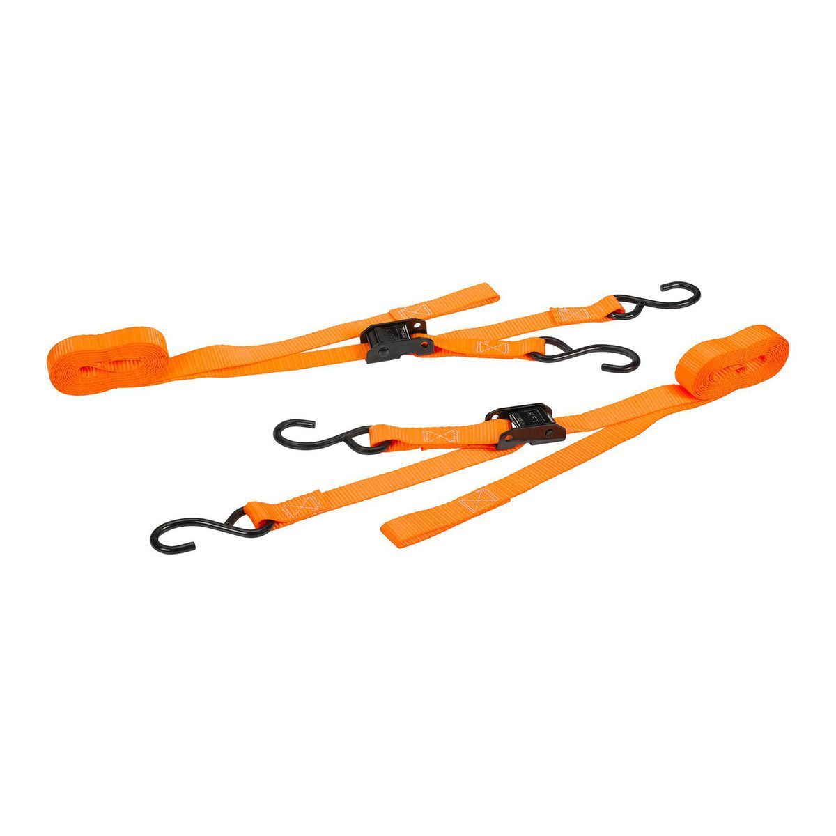 400 lb. Capacity 12 ft. x 1 in. Locking Tie-Downs 2-Pack J91016