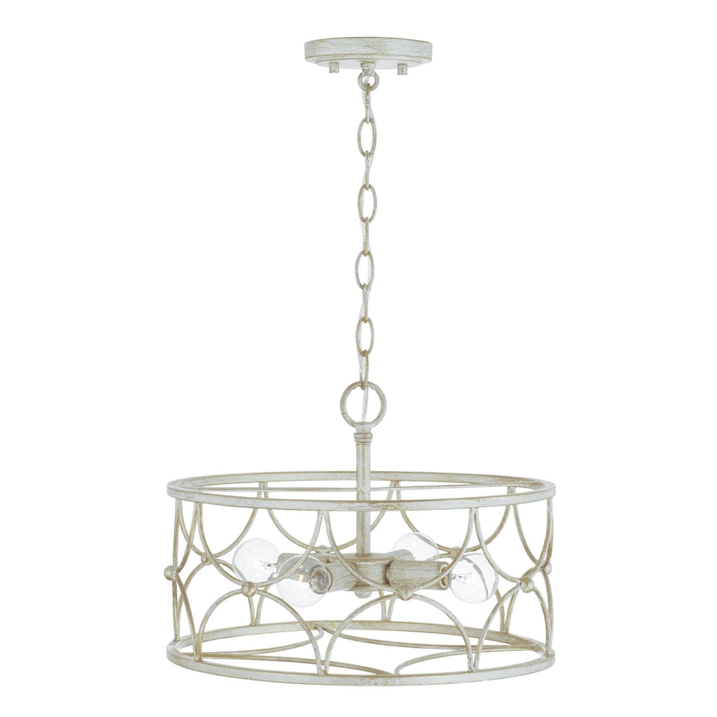 4 Light Semi Flush Mount K462