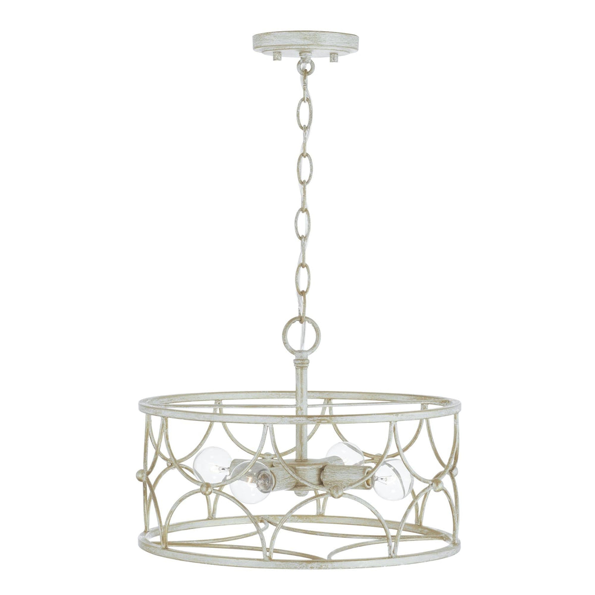 4 Light Semi Flush Mount K462