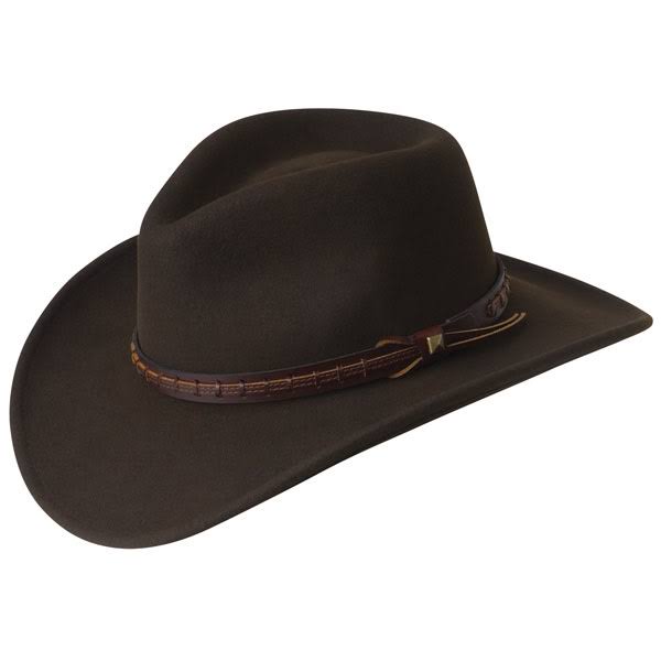 Black Wool Western Hat L86909