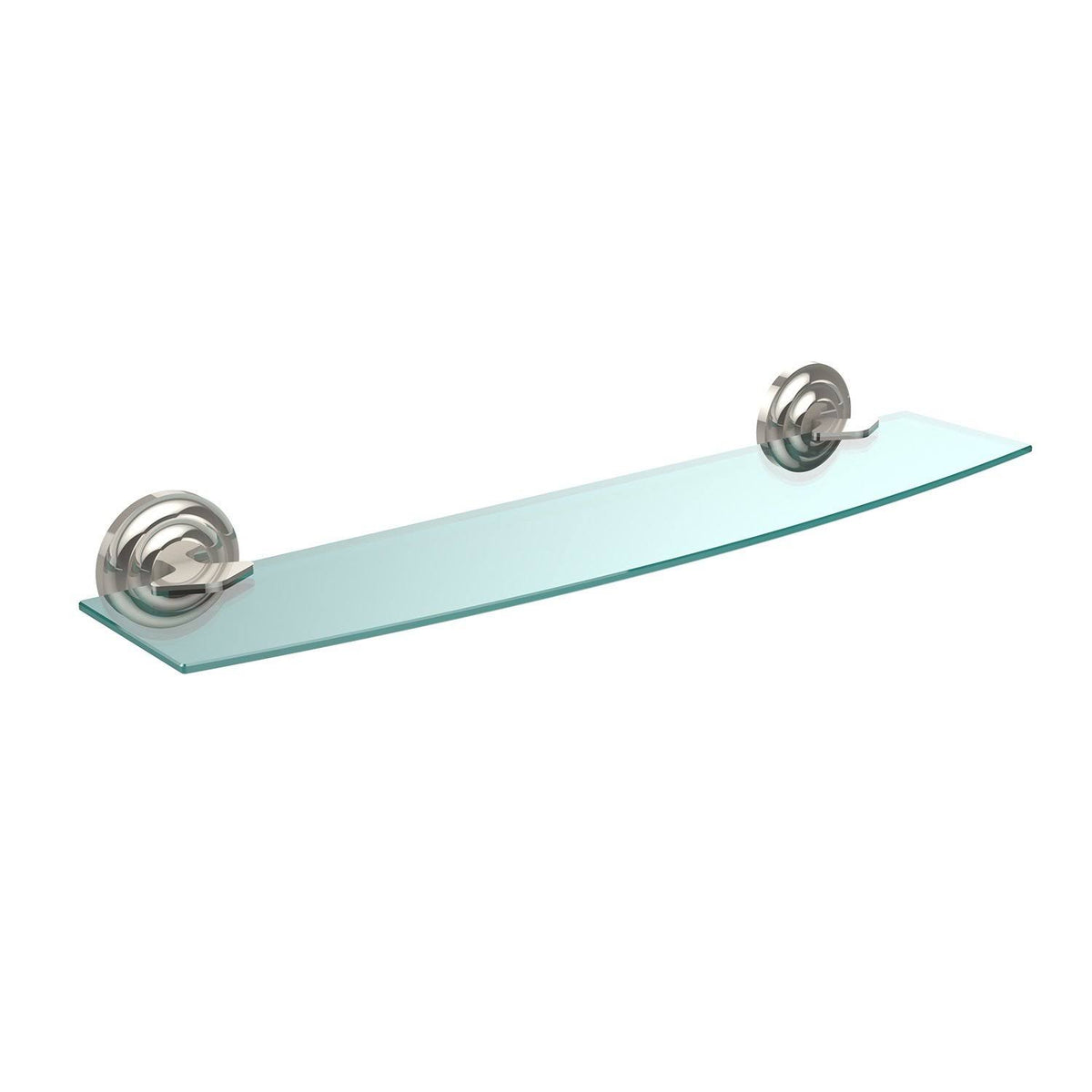 Polished Brass Glass Shelf M87950