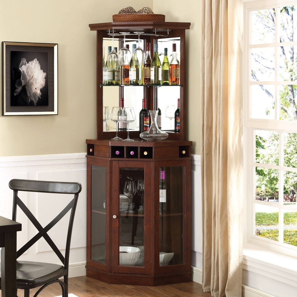 Corner Bar Unit Charcoal S819