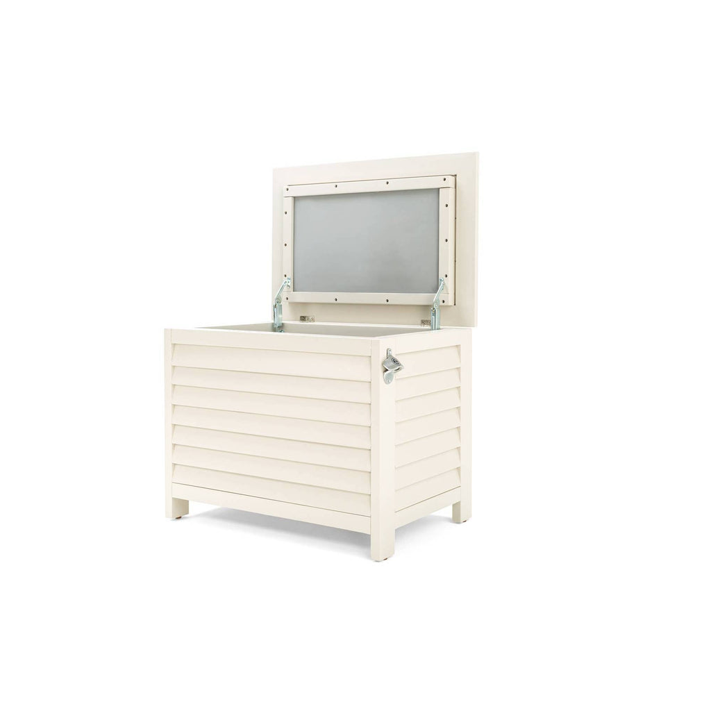 White Acacia Wood Cooler Q225