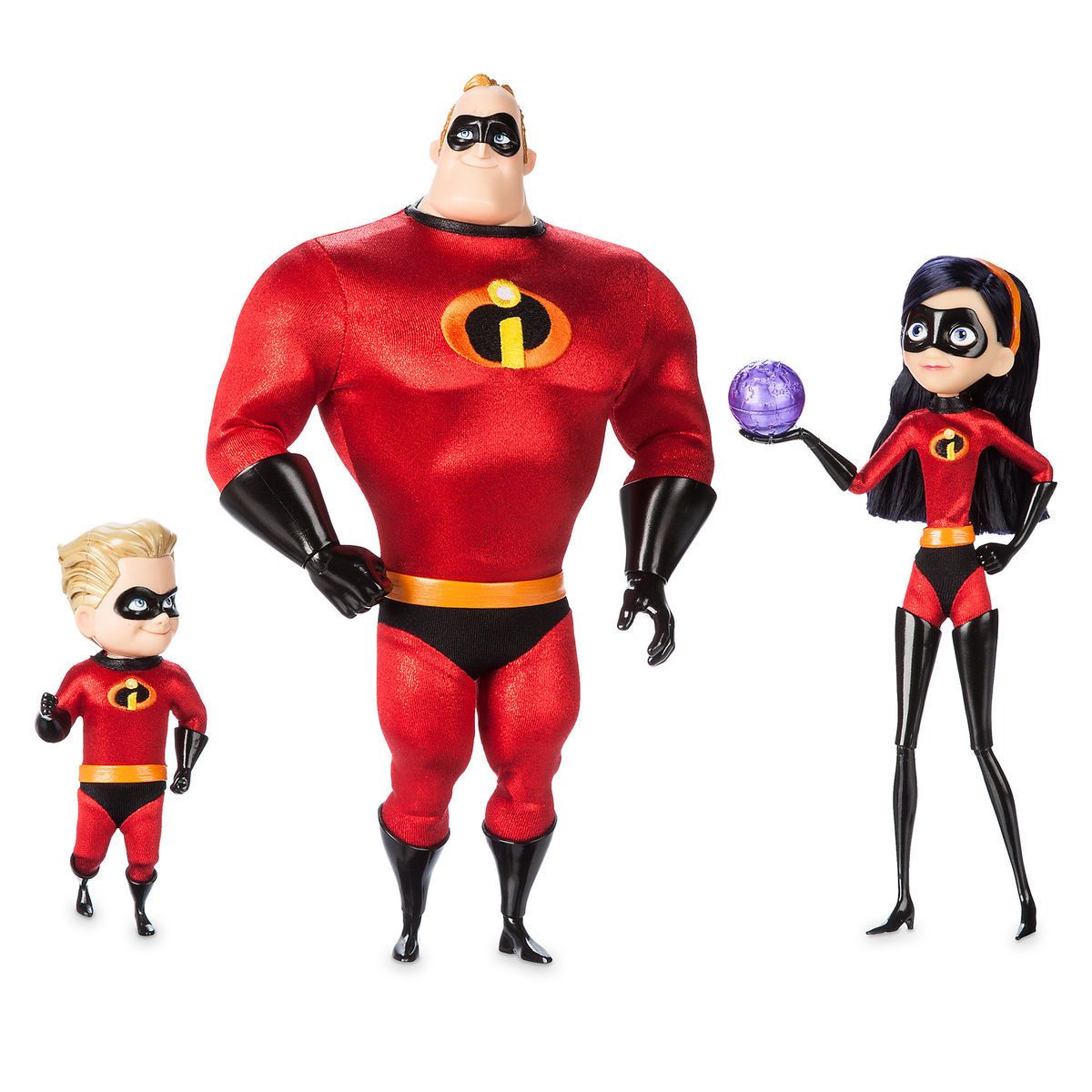 Mr. Incredible, Violet, & Dash Doll Set D326328