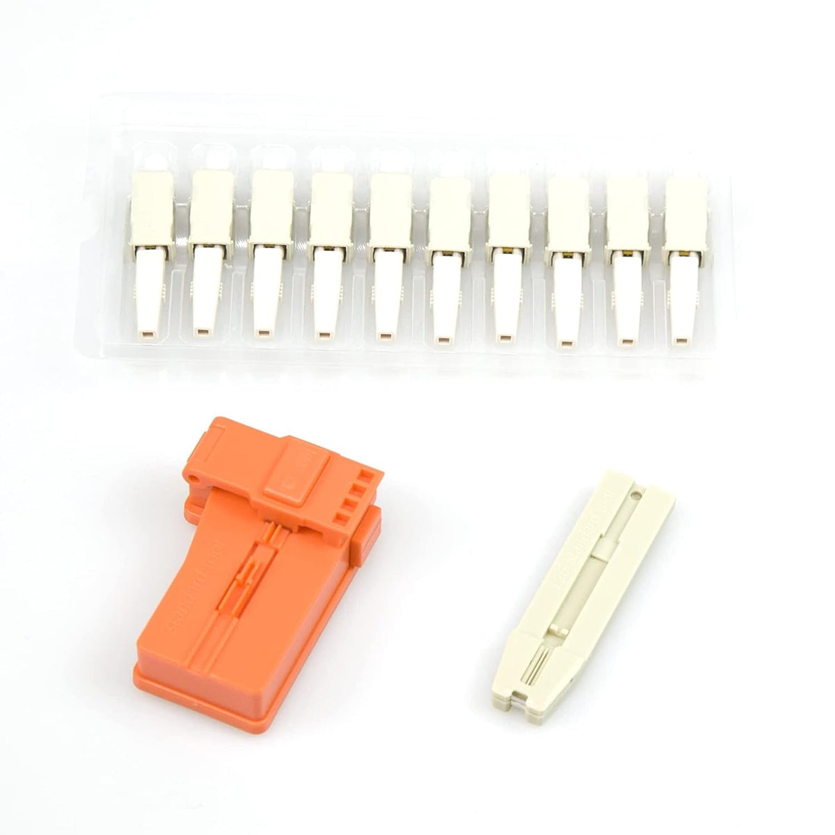 20pcs SC APC Fiber Optic Quick Connector Single Mode 9/125 Z570