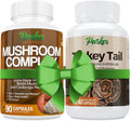 Turkey Tail Mushroom Capsules 240 Count and Mushroom Complex Capsules 90 Count T522