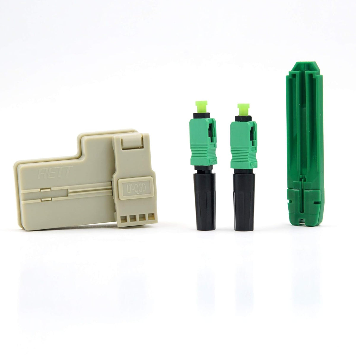 20pcs SC APC Fiber Optic Quick Connector Single Mode 9/125 Z570