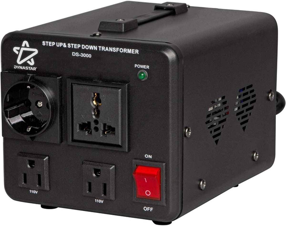 Voltage Converter and Transformer, 110-220 to 220-240 Volts, 3000 Watts O467