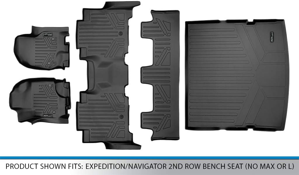 Black Cargo Liner Behind 2nd Row Floor Mats V75201