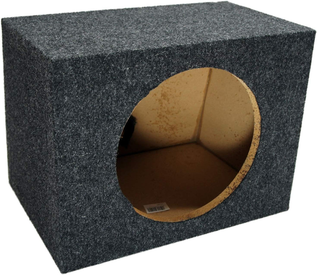 Single 10 Sealed Subwoofer Enclosure 5/8 MDF Wood C434
