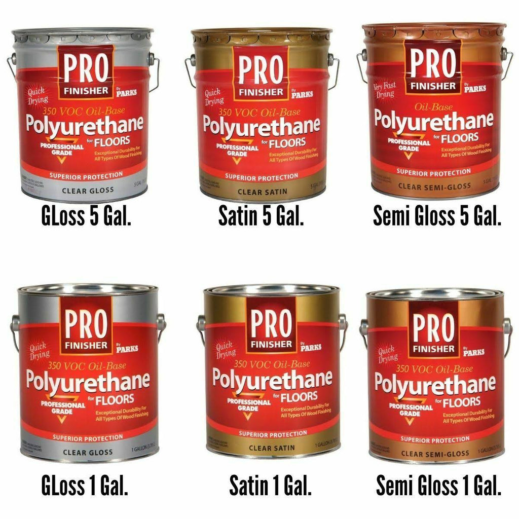 5 gal. Clear Satin Oil-Based Polyurethane C481
