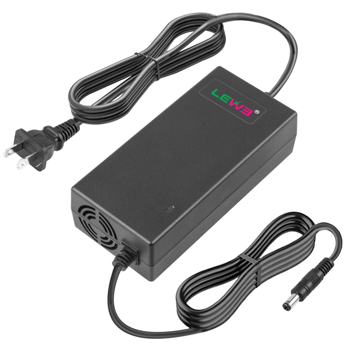 54.6V 2A Power Charger for 48V Electric Bicycles E-bike Lithium Battery T50838
