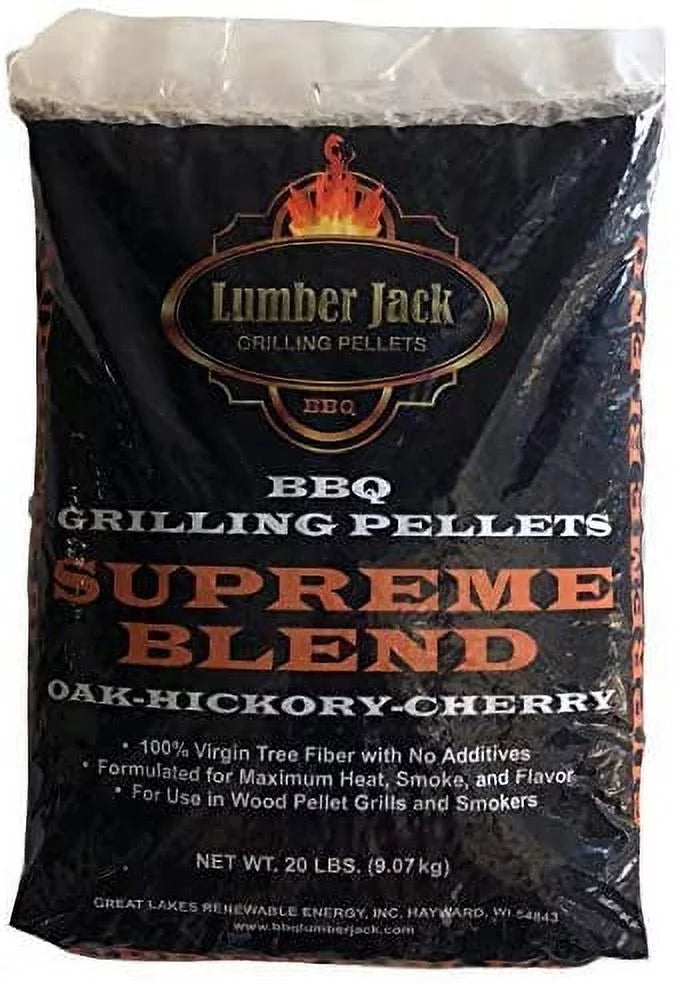 Oak-Hickory-Cherry BBQ Grilling Pellets L890734