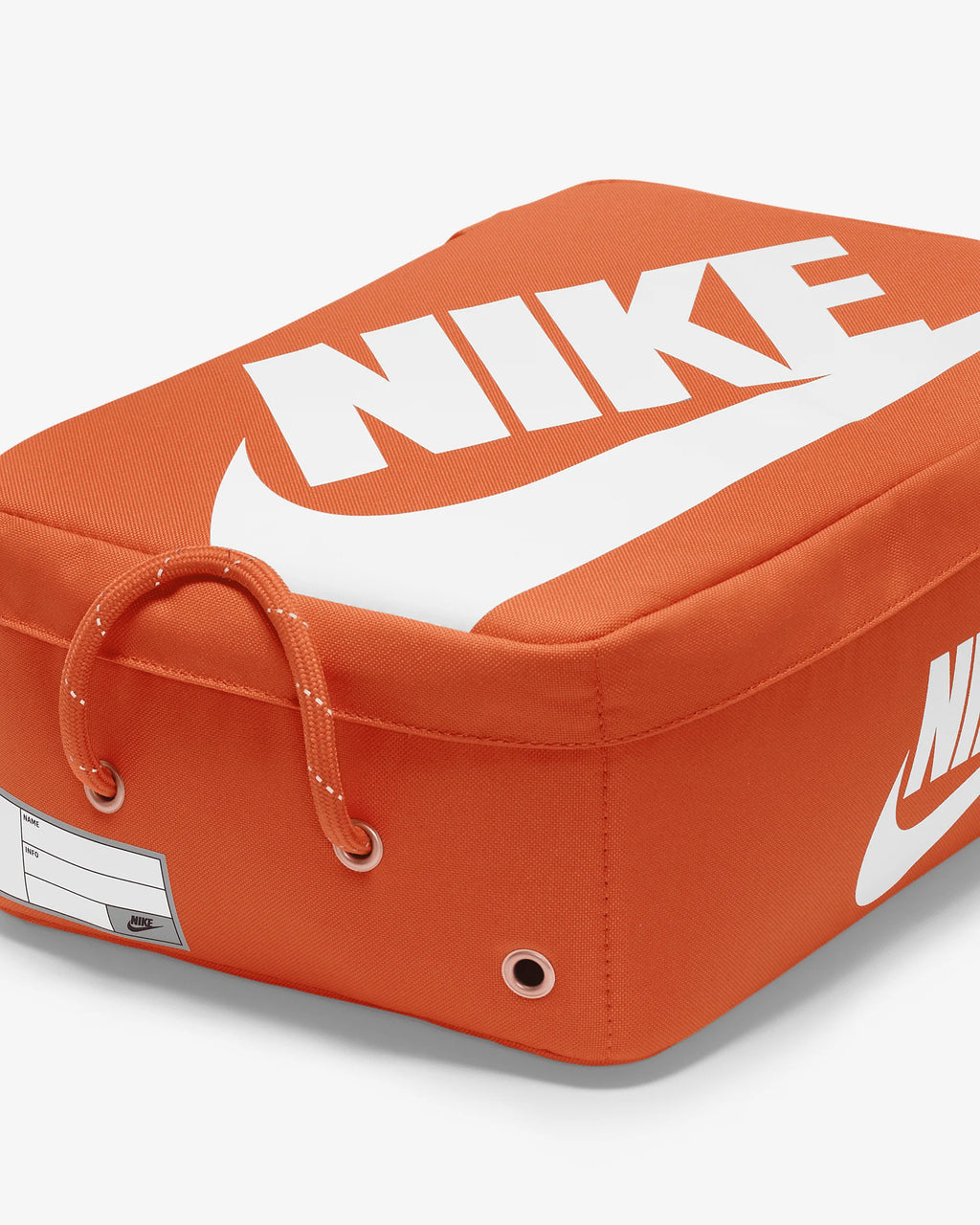 Orange White Shoe Box Bag 12L K686