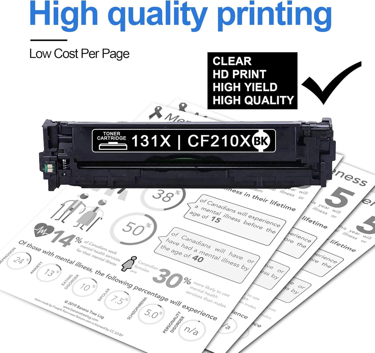 Black 2 Pack High Yield Toner Cartridge O8066