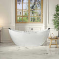 59 Freestanding Whirlpool Bathtub with Faucet P427922