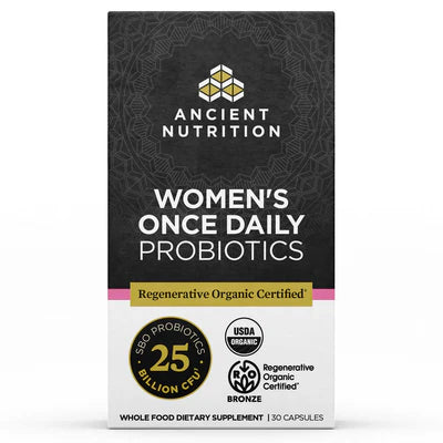 Regenerative Organic Certified Women’s Once Daily Probiotics 30 caps O548