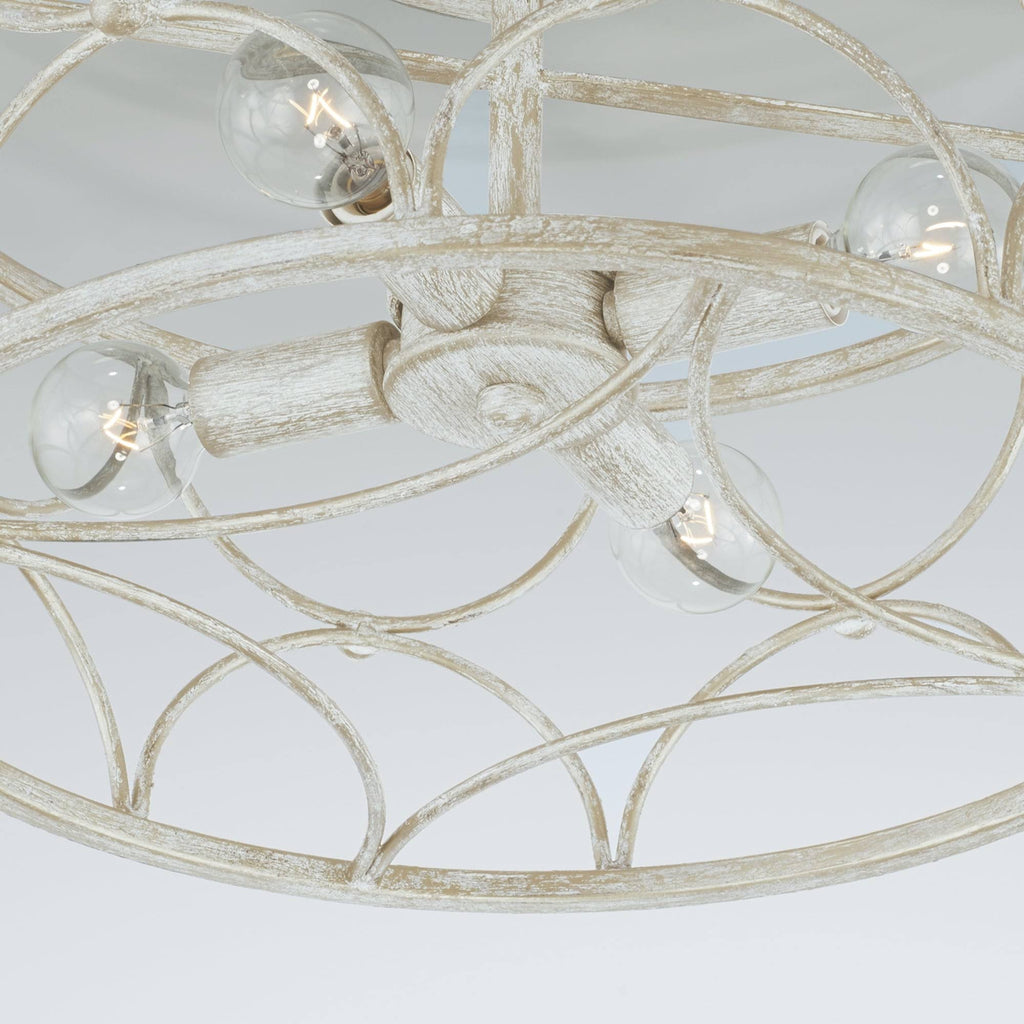 4 Light Semi Flush Mount K462