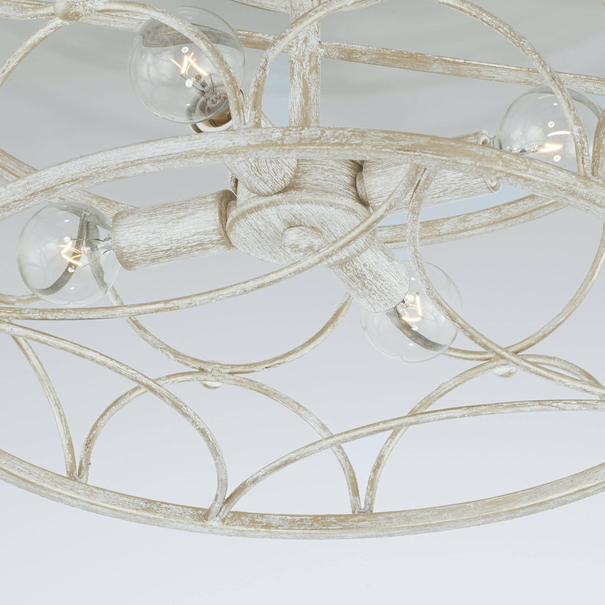 4 Light Semi Flush Mount K462