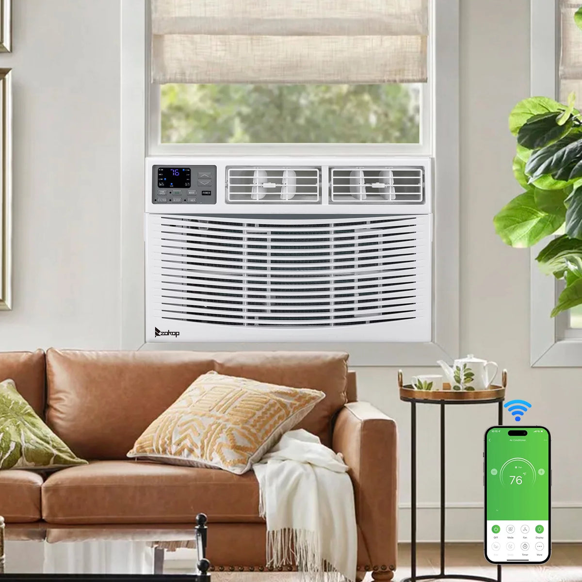 12000BTU 115V White Window-Mounted Air Conditioner L80848