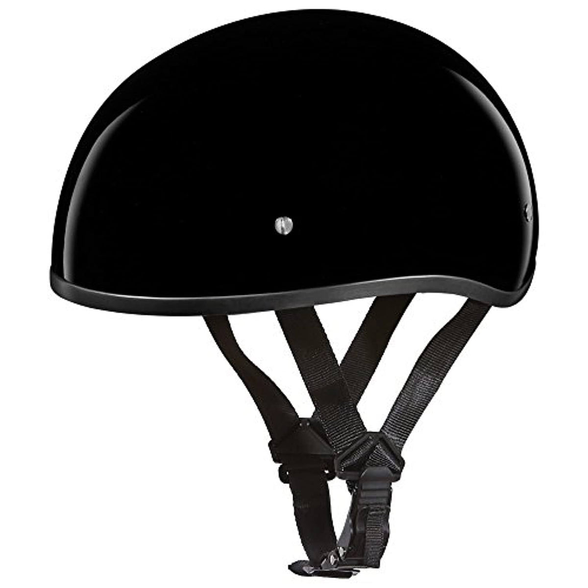 Hi-Gloss Black Skull Cap R8871