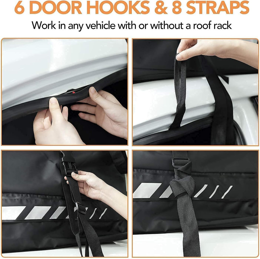 Waterproof Rooftop Cargo Carrier Pack of 2 Y38924