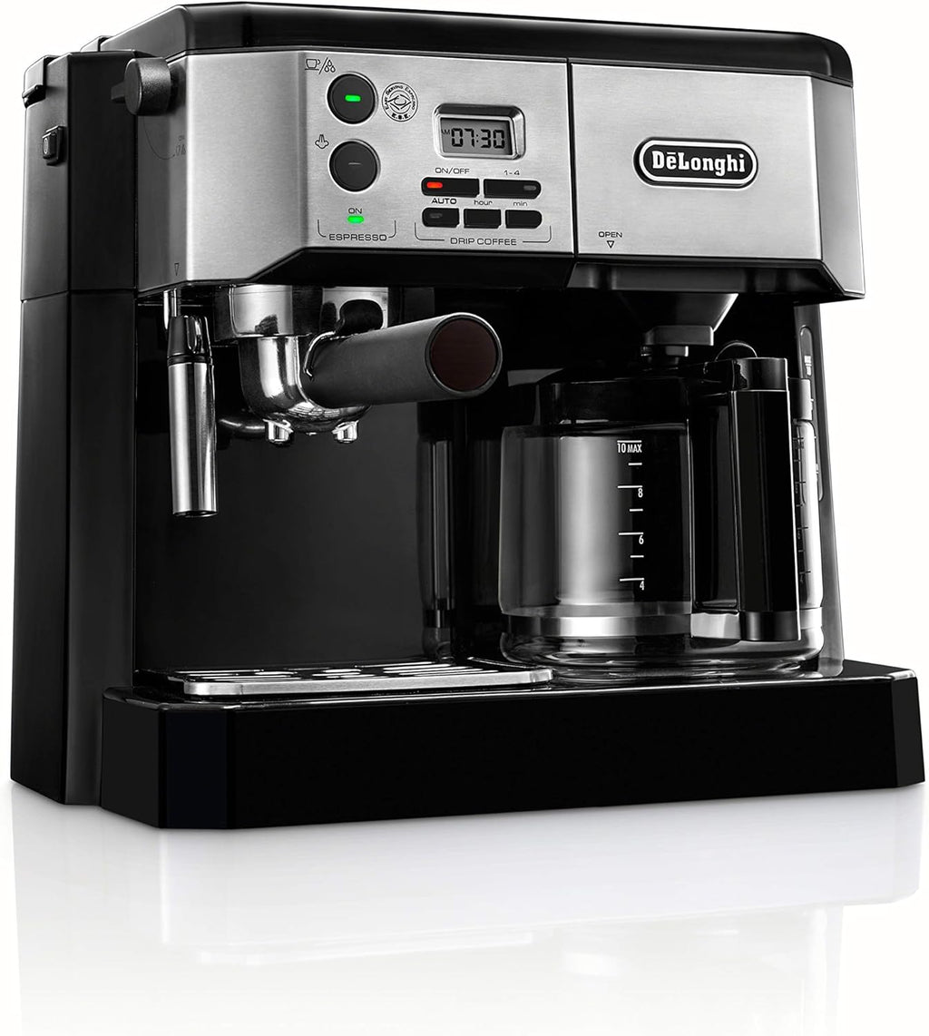 All-in-One Combination Espresso Machine with Milk Frother 10-Cup P733
