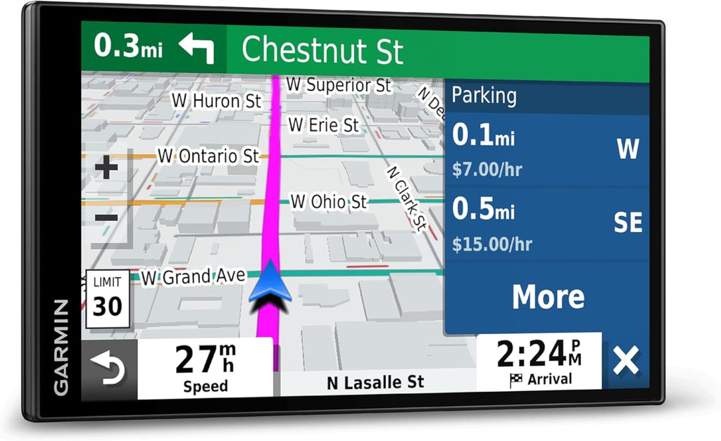 7-inch Car GPS Navigator with High-resolution Maps G1557